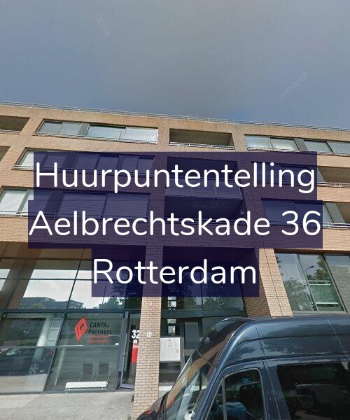 Foto gevel Huurpuntentelling voor Aelbrechtskade 36, Rotterdam