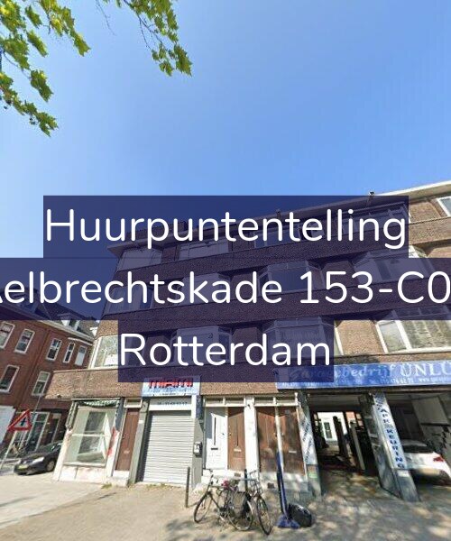 Foto gevel Huurpuntentelling voor Aelbrechtskade 153-C02, Rotterdam