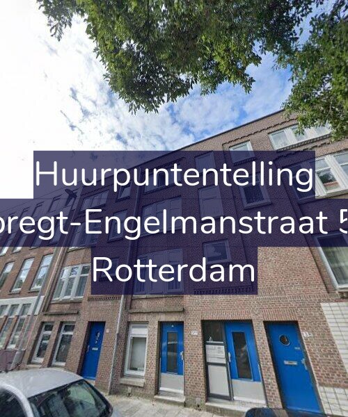 Foto gevel Huurpuntentelling voor Albregt-Engelmanstraat 5-B, Rotterdam
