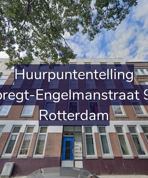 Foto gevel Huurpuntentelling voor Albregt-Engelmanstraat 9-B, Rotterdam
