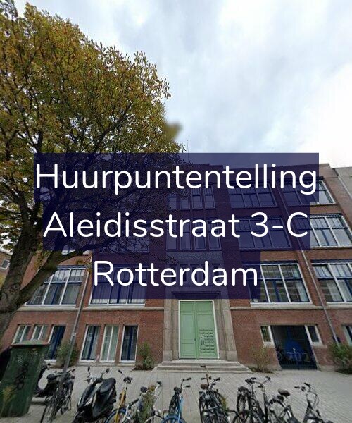 Foto gevel Huurpuntentelling voor Aleidisstraat 3-C, Rotterdam