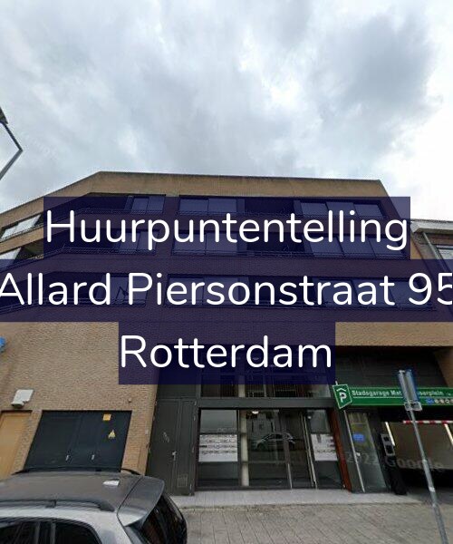 Foto gevel Huurpuntentelling voor Allard Piersonstraat 95, Rotterdam