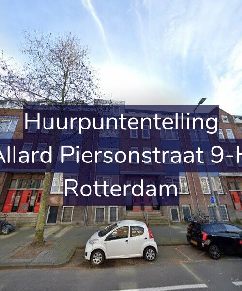 Foto gevel Huurpuntentelling voor Allard Piersonstraat 9-H, Rotterdam