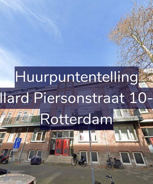 Foto gevel Huurpuntentelling voor Allard Piersonstraat 10-D, Rotterdam