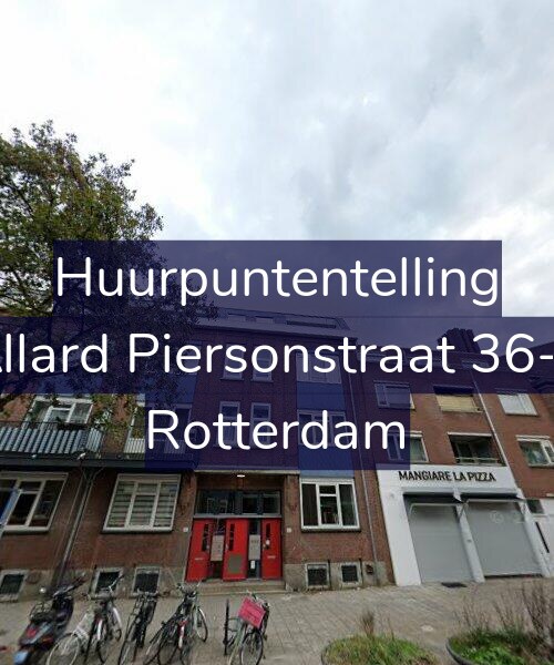 Foto gevel Huurpuntentelling voor Allard Piersonstraat 36-F, Rotterdam