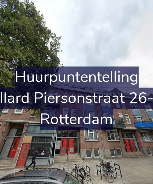 Foto gevel Huurpuntentelling voor Allard Piersonstraat 26-B, Rotterdam