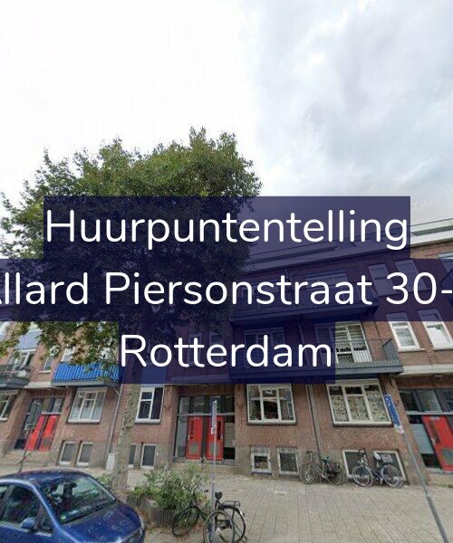 Foto gevel Huurpuntentelling voor Allard Piersonstraat 30-E, Rotterdam