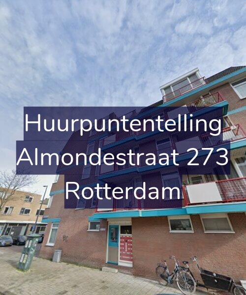 Foto gevel Huurpuntentelling voor Almondestraat 273, Rotterdam