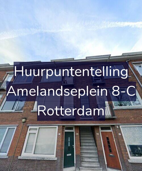 Foto gevel Huurpuntentelling voor Amelandseplein 8-C, Rotterdam