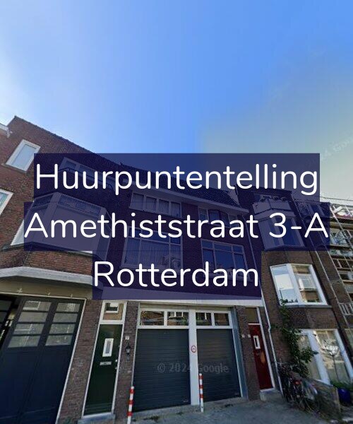Foto gevel Huurpuntentelling voor Amethiststraat 3-A, Rotterdam