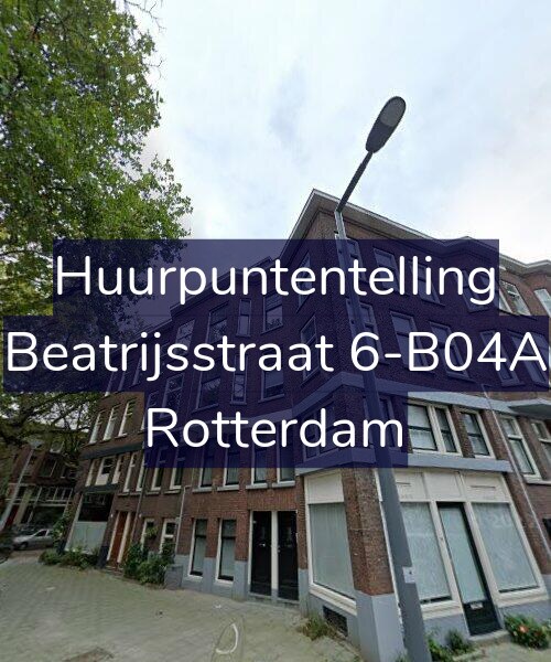 Foto gevel Huurpuntentelling voor Beatrijsstraat 6-B04A, Rotterdam
