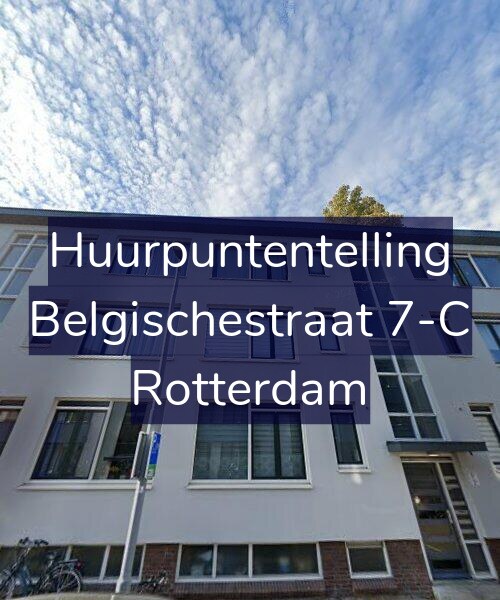 Foto gevel Huurpuntentelling voor Belgischestraat 7-C, Rotterdam