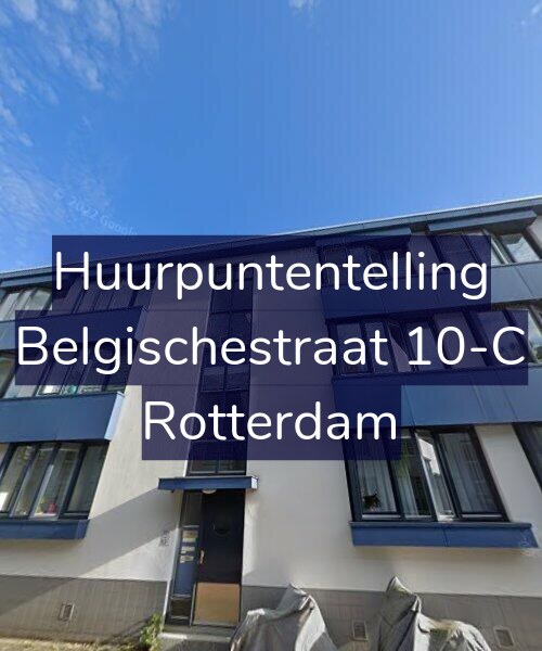 Foto gevel Huurpuntentelling voor Belgischestraat 10-C, Rotterdam