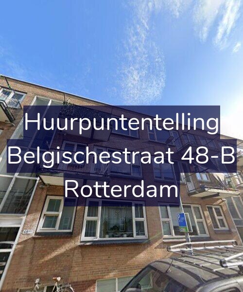 Foto gevel Huurpuntentelling voor Belgischestraat 48-B, Rotterdam