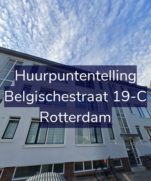Foto gevel Huurpuntentelling voor Belgischestraat 19-C, Rotterdam