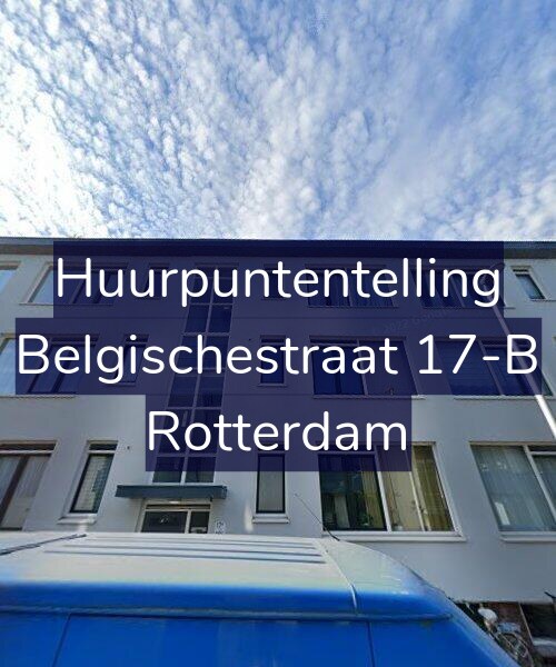 Foto gevel Huurpuntentelling voor Belgischestraat 17-B, Rotterdam