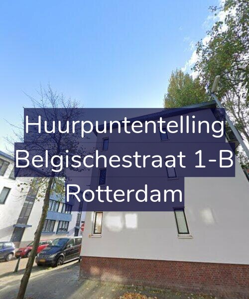 Foto gevel Huurpuntentelling voor Belgischestraat 1-B, Rotterdam