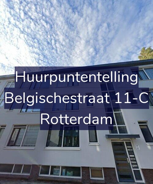 Foto gevel Huurpuntentelling voor Belgischestraat 11-C, Rotterdam