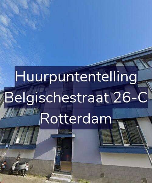 Foto gevel Huurpuntentelling voor Belgischestraat 26-C, Rotterdam