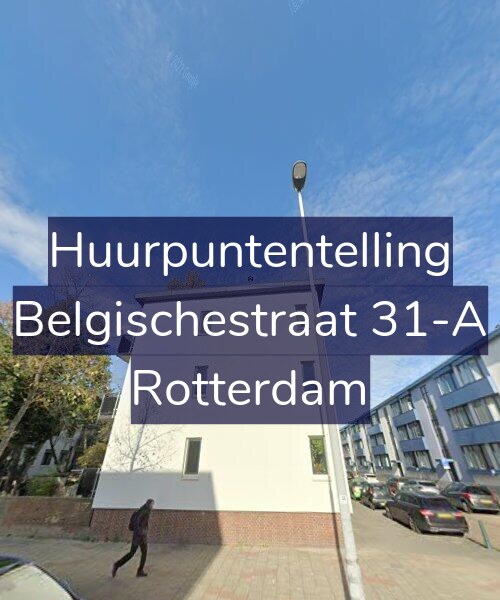 Foto gevel Huurpuntentelling voor Belgischestraat 31-A, Rotterdam