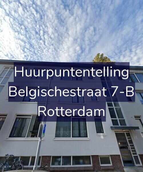 Foto gevel Huurpuntentelling voor Belgischestraat 7-B, Rotterdam