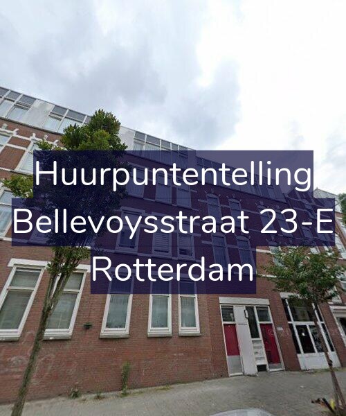 Foto gevel Huurpuntentelling voor Bellevoysstraat 23-E, Rotterdam