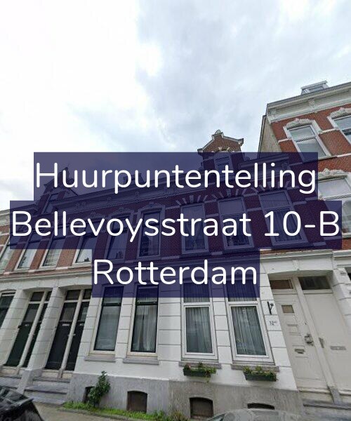 Foto gevel Huurpuntentelling voor Bellevoysstraat 10-B, Rotterdam