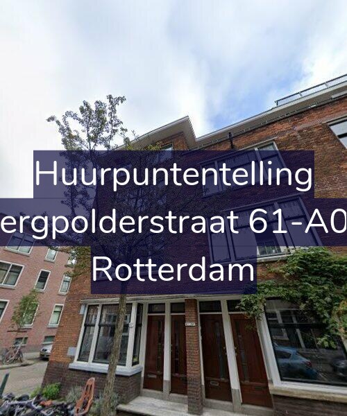 Foto gevel Huurpuntentelling voor Bergpolderstraat 61-A01, Rotterdam
