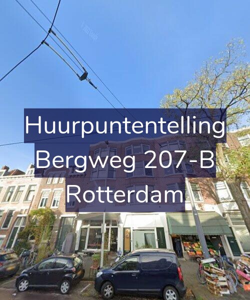 Foto gevel Huurpuntentelling voor Bergweg 207-B, Rotterdam
