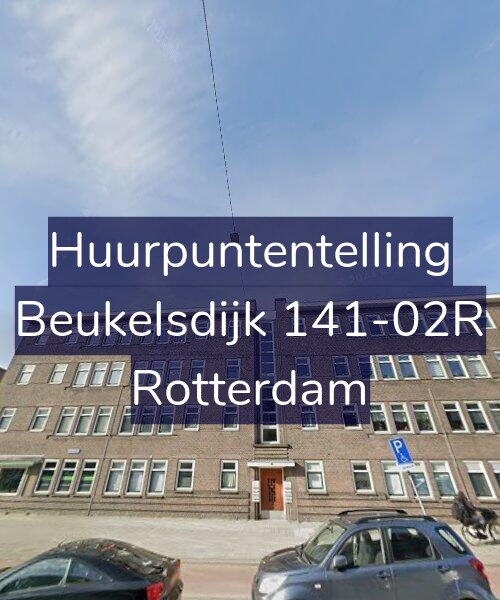 Foto gevel Huurpuntentelling voor Beukelsdijk 141-02R, Rotterdam