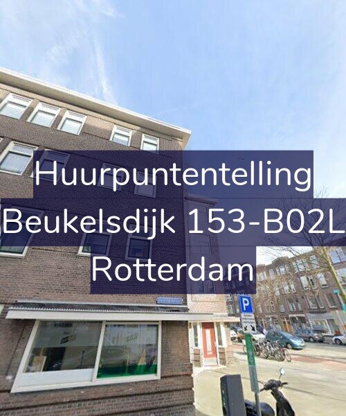 Foto gevel Huurpuntentelling voor Beukelsdijk 153-B02L, Rotterdam