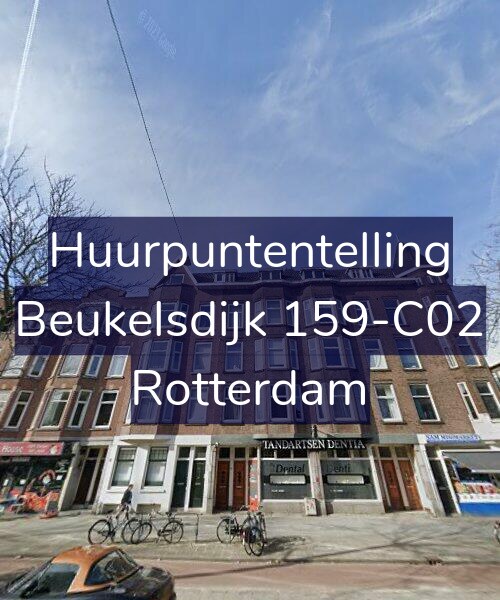 Foto gevel Huurpuntentelling voor Beukelsdijk 159-C02, Rotterdam