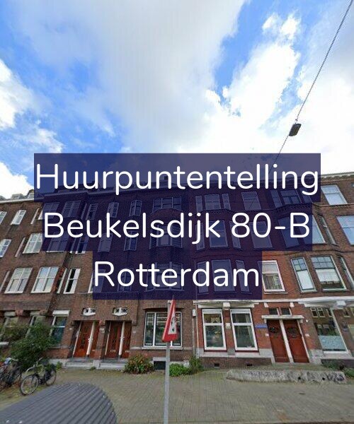 Foto gevel Huurpuntentelling voor Beukelsdijk 80-B, Rotterdam