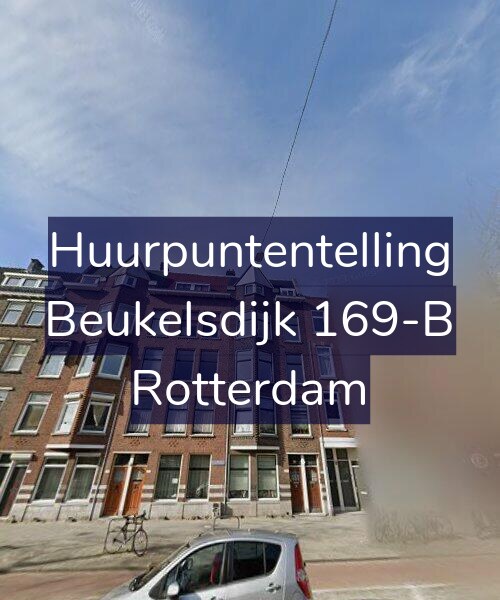 Foto gevel Huurpuntentelling voor Beukelsdijk 169-B, Rotterdam