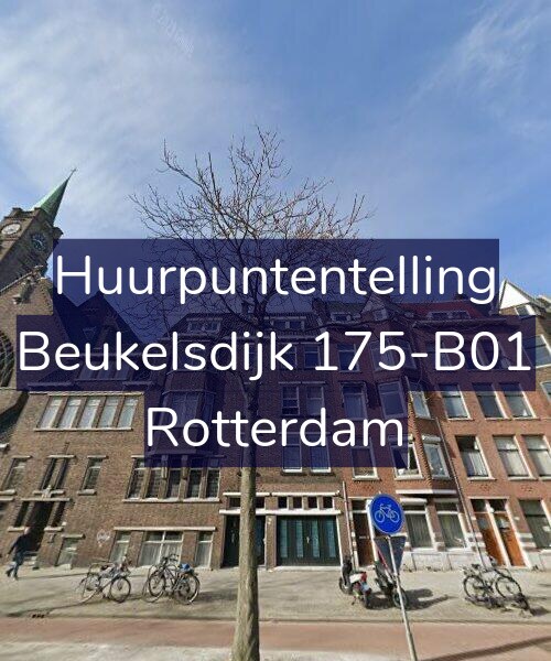Foto gevel Huurpuntentelling voor Beukelsdijk 175-B01, Rotterdam