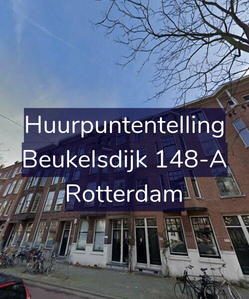 Foto gevel Huurpuntentelling voor Beukelsdijk 148-A, Rotterdam