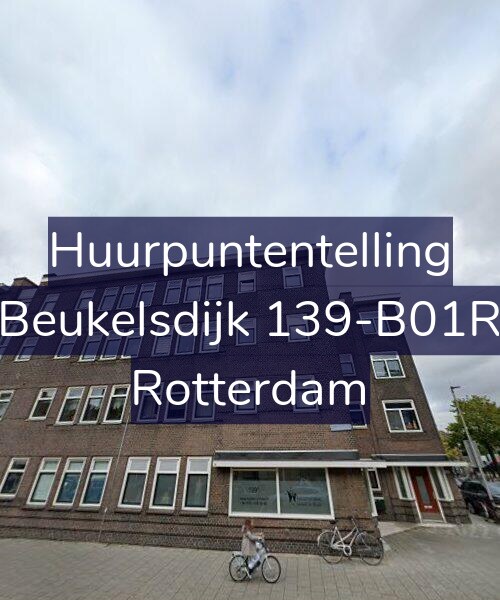 Foto gevel Huurpuntentelling voor Beukelsdijk 139-B01R, Rotterdam