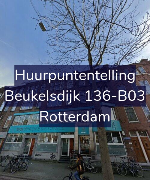 Foto gevel Huurpuntentelling voor Beukelsdijk 136-B03, Rotterdam