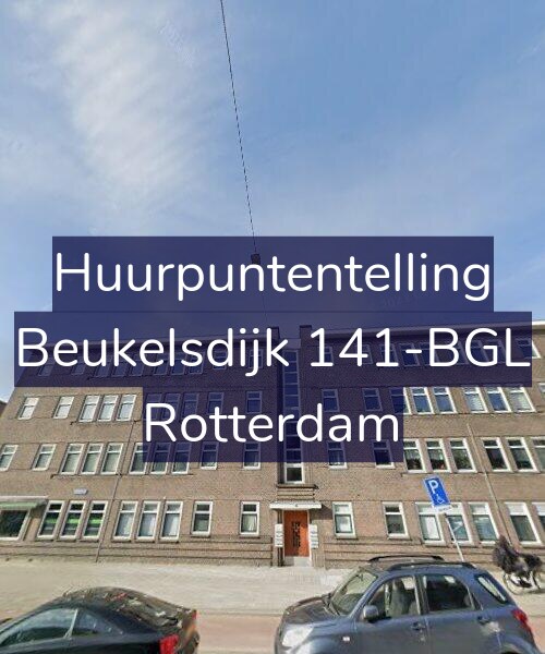 Foto gevel Huurpuntentelling voor Beukelsdijk 141-BGL, Rotterdam