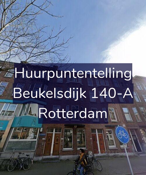 Foto gevel Huurpuntentelling voor Beukelsdijk 140-A, Rotterdam
