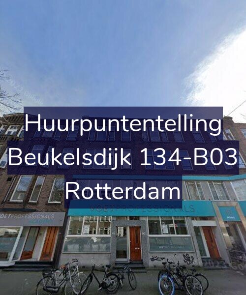 Foto gevel Huurpuntentelling voor Beukelsdijk 134-B03, Rotterdam