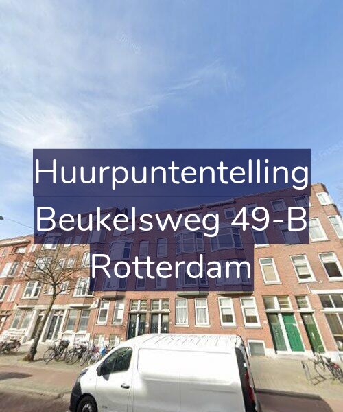Foto gevel Huurpuntentelling voor Beukelsweg 49-B, Rotterdam