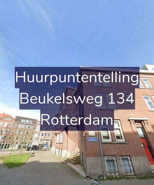 Foto gevel Huurpuntentelling voor Beukelsweg 134, Rotterdam