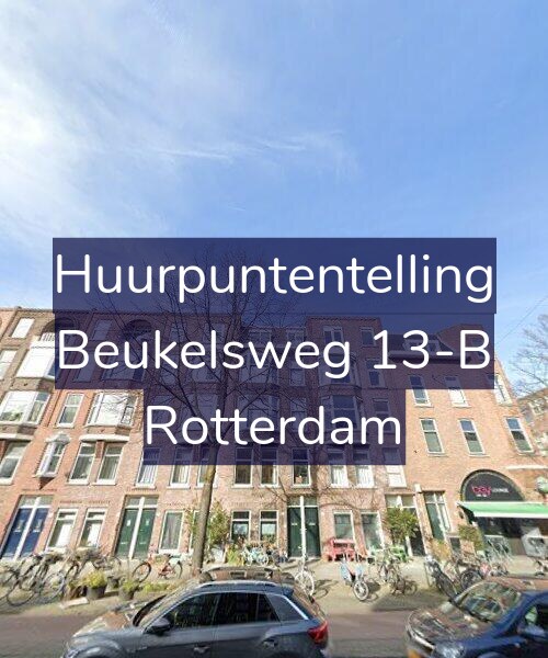 Foto gevel Huurpuntentelling voor Beukelsweg 13-B, Rotterdam