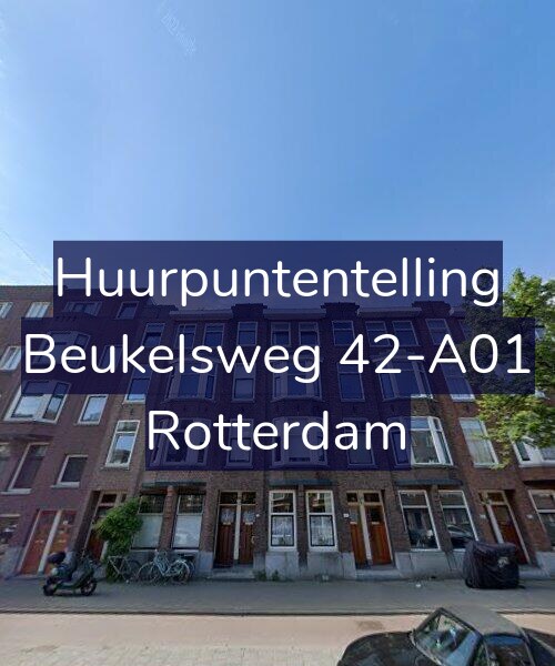 Foto gevel Huurpuntentelling voor Beukelsweg 42-A01, Rotterdam