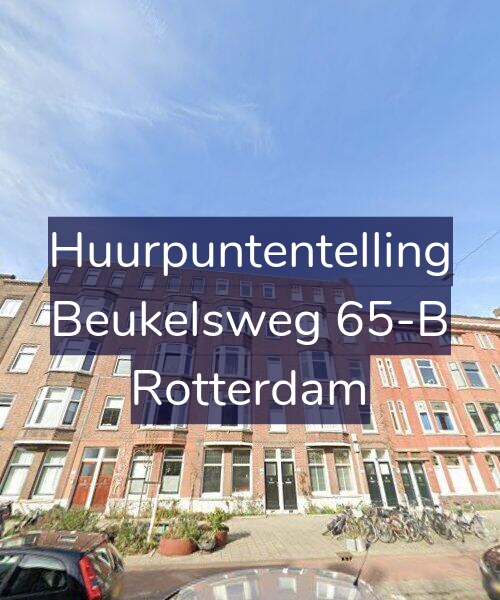 Foto gevel Huurpuntentelling voor Beukelsweg 65-B, Rotterdam