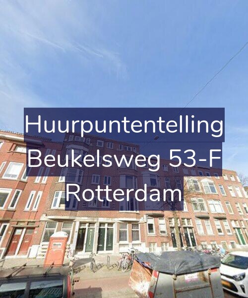 Foto gevel Huurpuntentelling voor Beukelsweg 53-F, Rotterdam