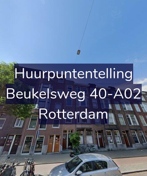 Foto gevel Huurpuntentelling voor Beukelsweg 40-A02, Rotterdam