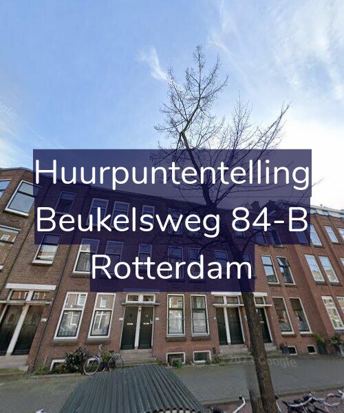 Foto gevel Huurpuntentelling voor Beukelsweg 84-B, Rotterdam