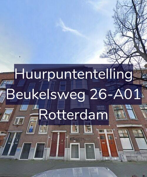 Foto gevel Huurpuntentelling voor Beukelsweg 26-A01, Rotterdam